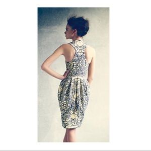 Anthropologie Inked Paradise Dress